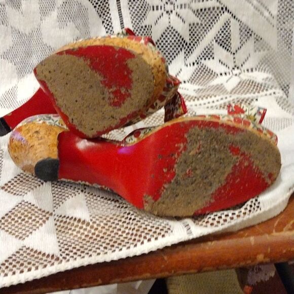 Unlisted floral heels   - Picture 3 of 5